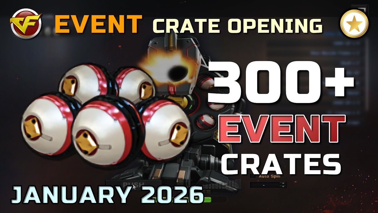 CrossFire WE - Открытие ящиков события (январь 2026 г.)