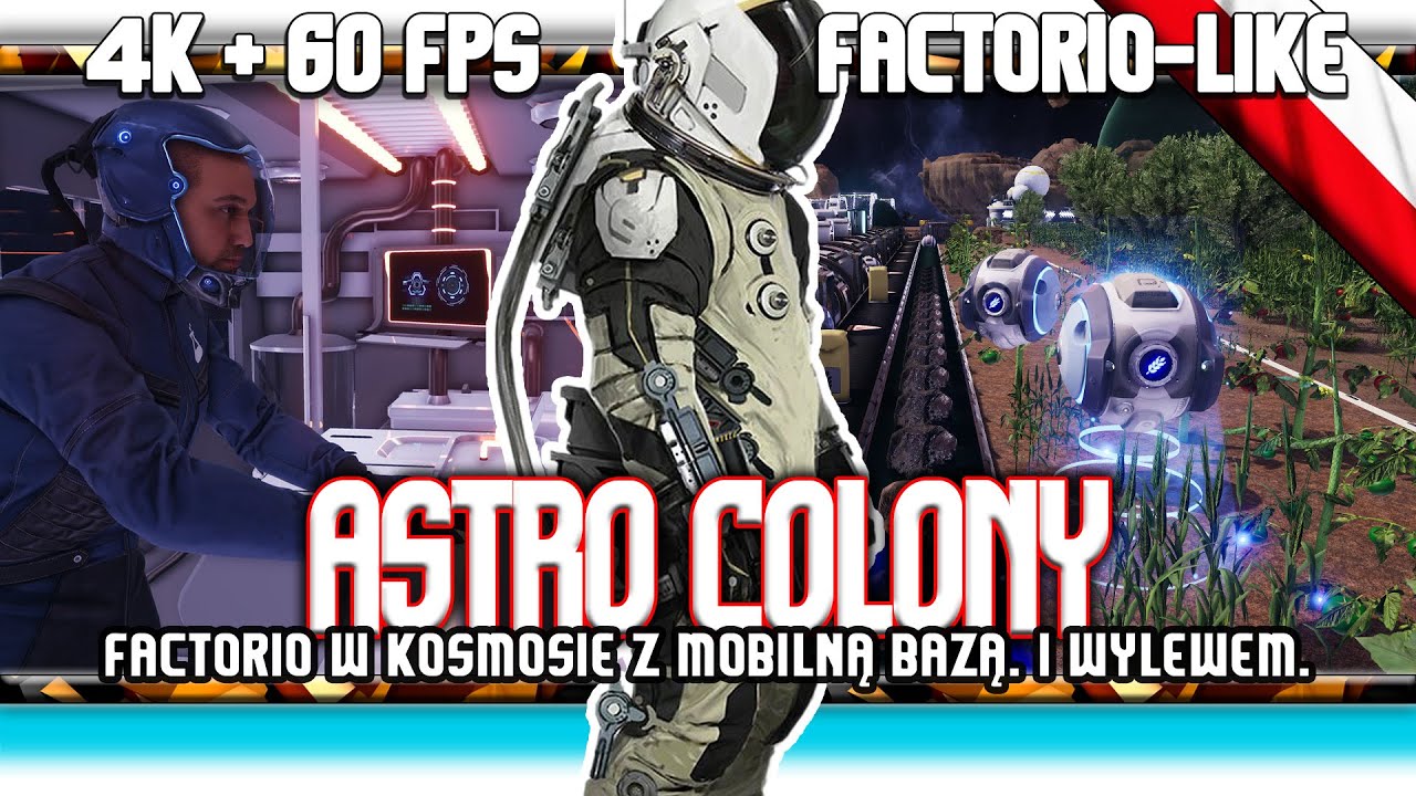 🔥 Astro Colony / Doskonały pomysł Factorio-like, z masą problem&oacute;w i absurd&oacute;w