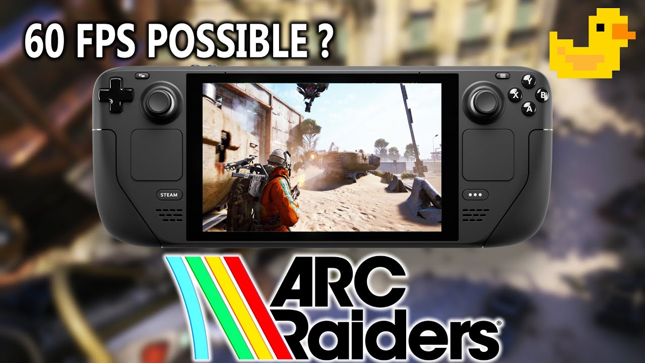 Arc Raiders on Steam Deck | Lossless Scaling | 60 FPS Possible ?