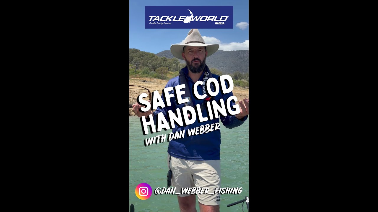 Dan Webber & Tackle World Wagga - Cod Handling Safety - Blowering Dam 2025
