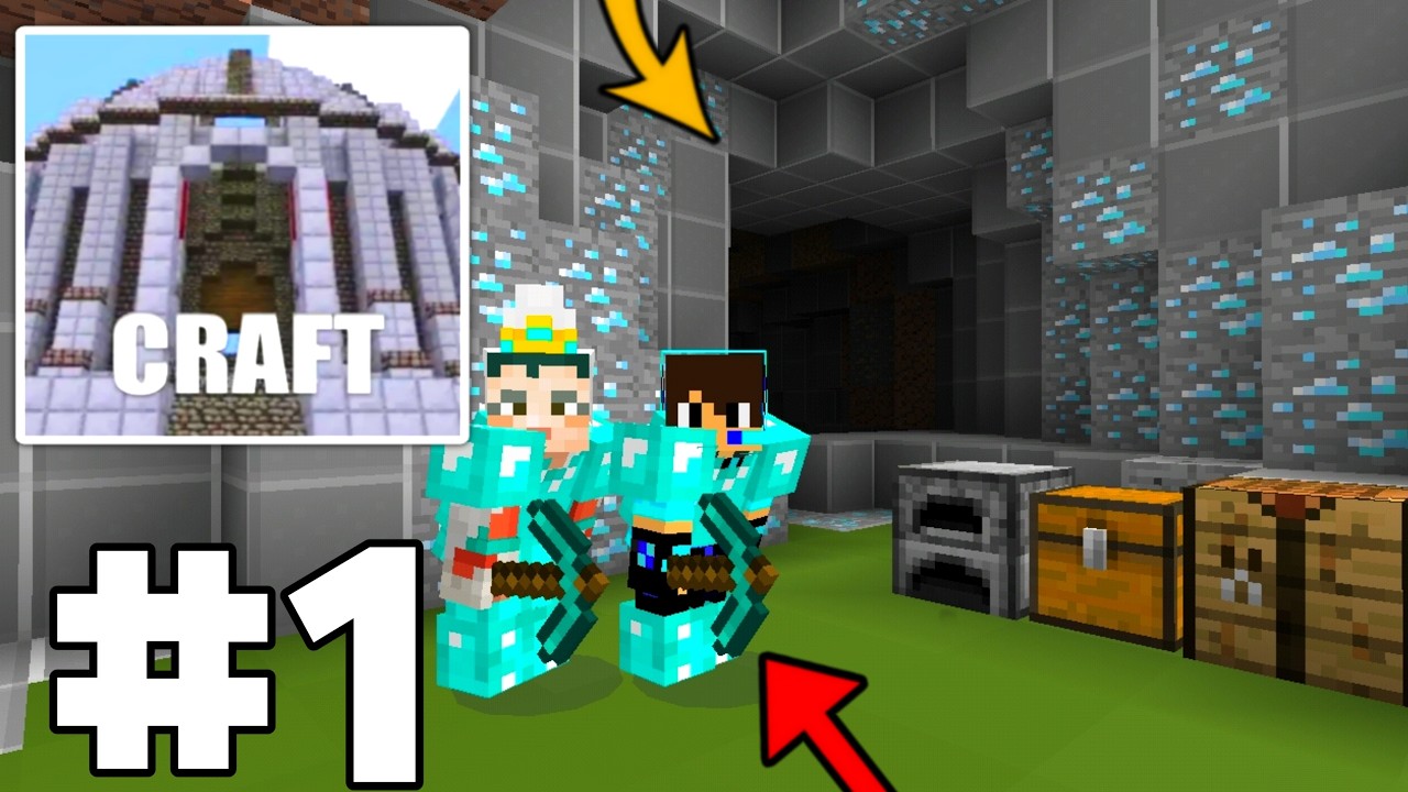Minicraft how to find diamonds - multiplayer survival gameplay walkthrough episode 1
