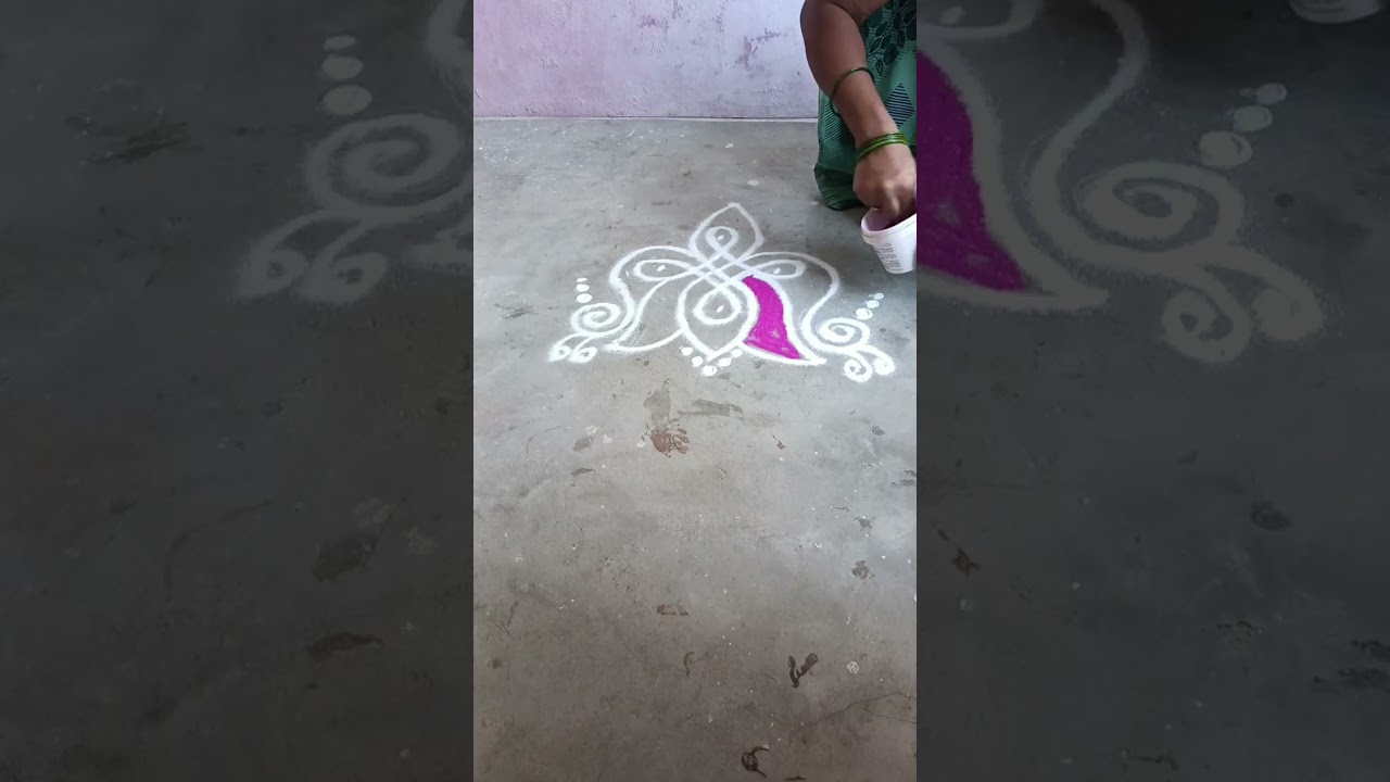 💐3 புள்ளி கோலம் குட்டி கோலம் பூ கோலம் #daily kolam begniners kolam easy kolam