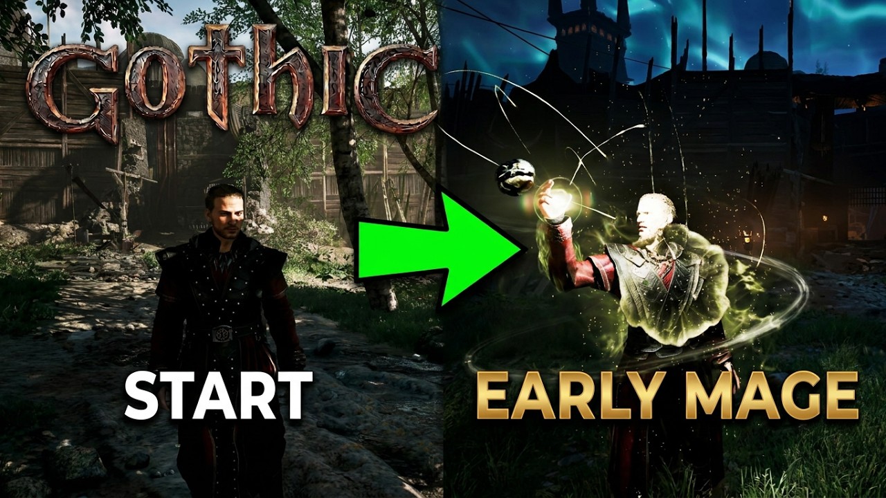 Как стать огненным магом в Gothic 1 Remake