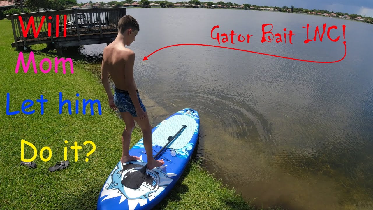 Paddle Boarding: In the Lake & the Pool