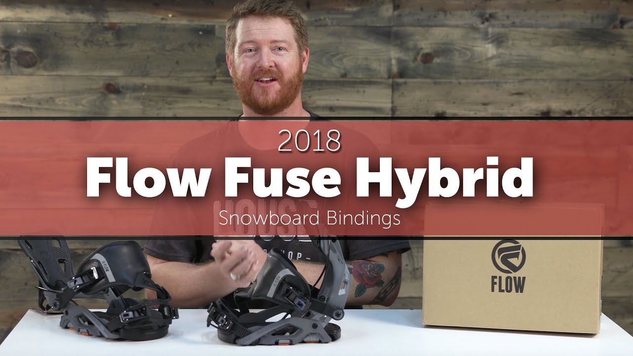 2018 Flow Fuse Hybrid Snowboard Bindings