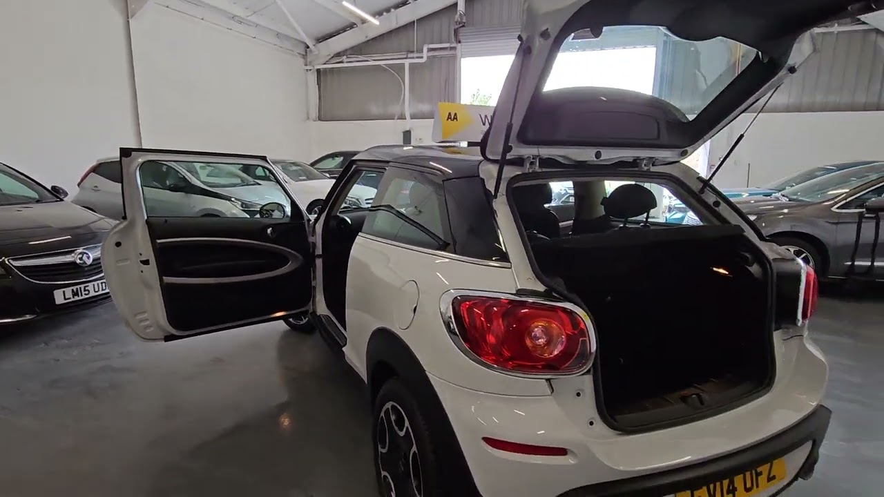 2014 MINI PACEMAN COOPER D 2.0 AUTOMATIC DIESEL 71K DRIVES LOVELY ANY TRIALS WELCOME