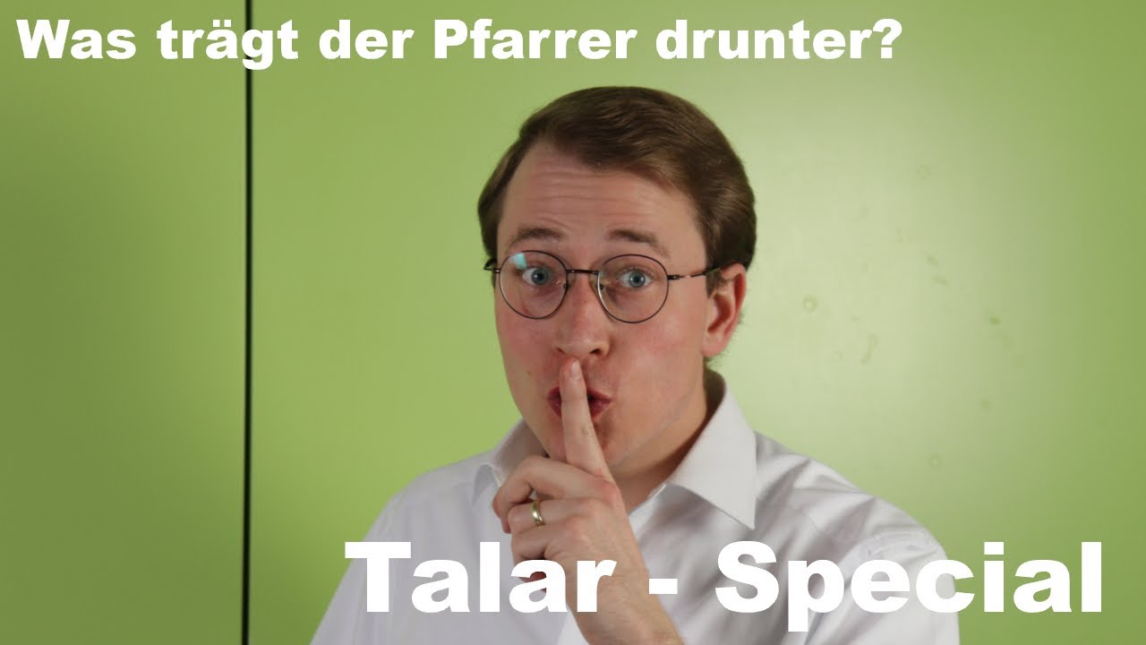 KonfiChecker #14 | Was trägt der Pfarrer drunter? - Talar Special