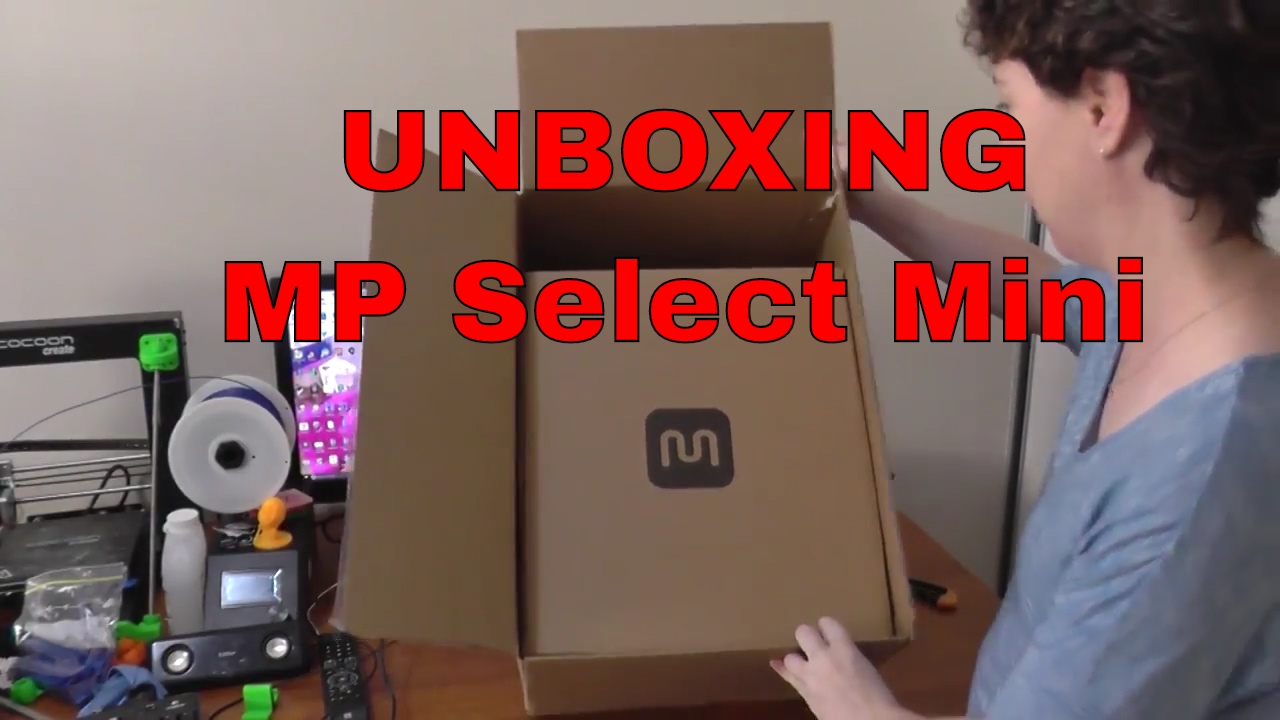 Unboxing the MP Select Mini $200 3D Printer