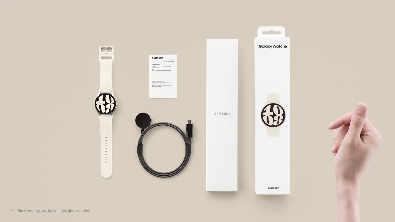 Galaxy Watch6 | Watch6 Classic: Official Unboxing | Samsung