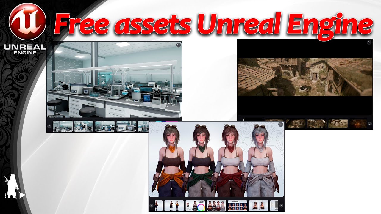 Free assets Unreal Engine (ДЕКАБРЯ 2025) Часть 2 (бесплатно до 30 ДЕКАБРЯ 2025)