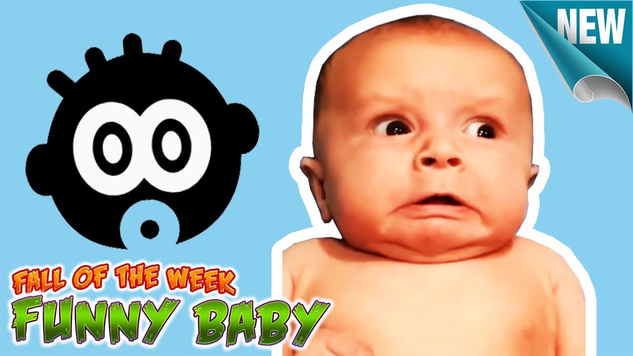 Shocked Baby - baby shocked with funny face lol