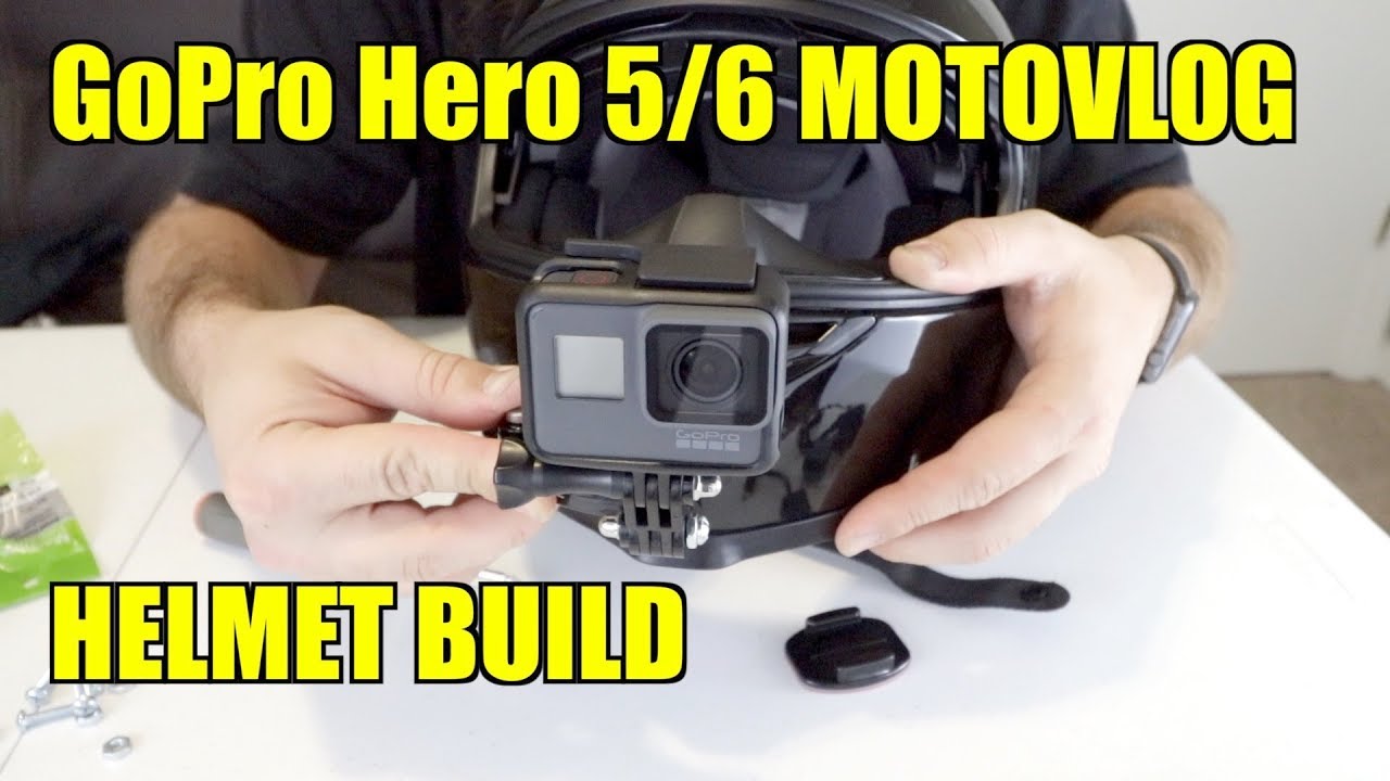 Best MotoVlog HELMET setup