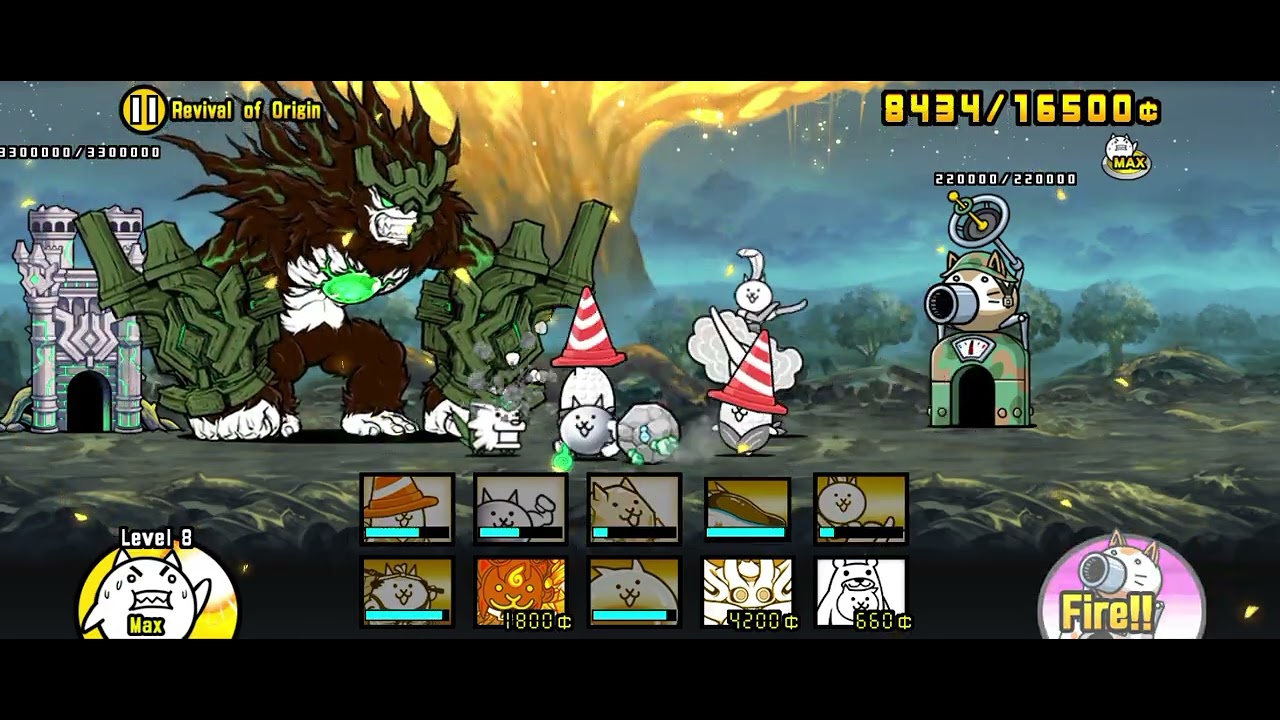 Beating Revival of Unorigin 2 crowns 👑 (ft Idi:nx) #battlecats #games #gaming  