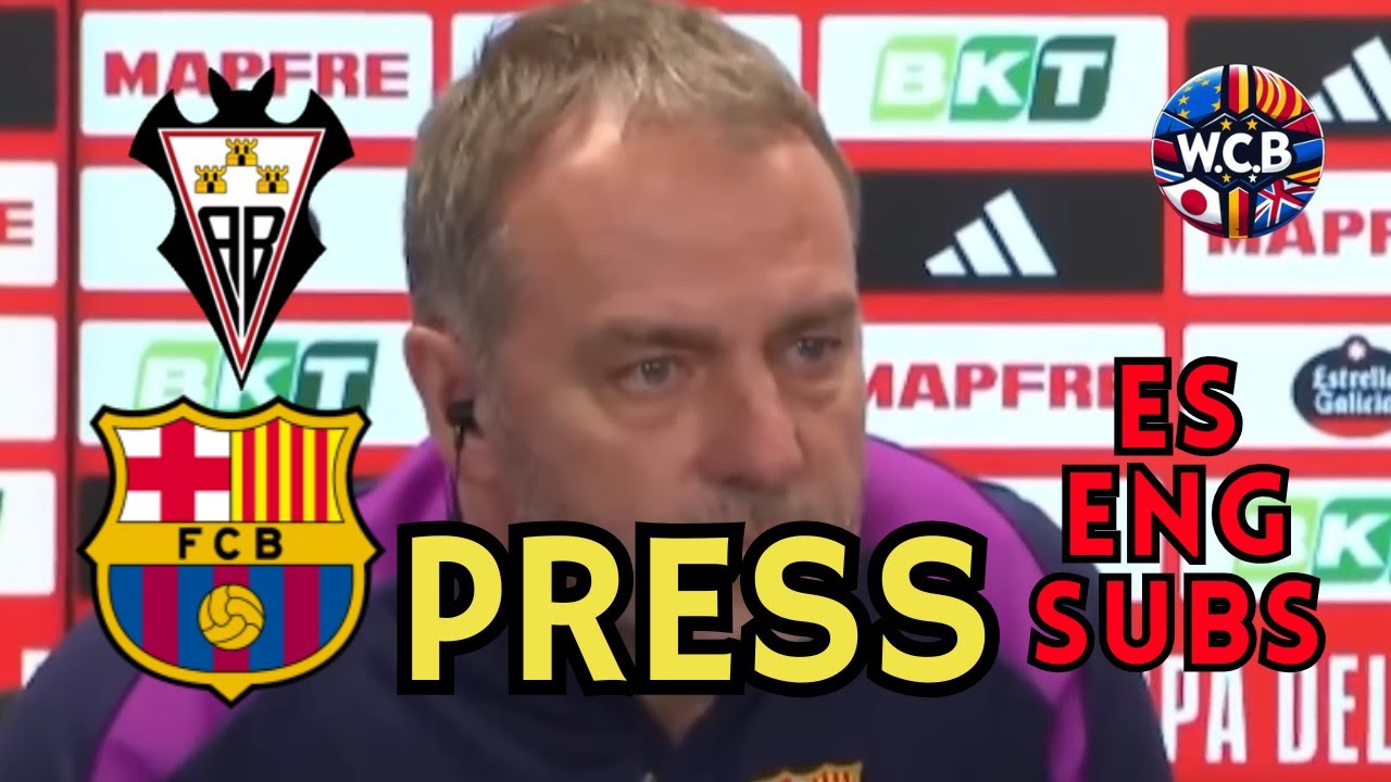 FLICK PRENSA COPA DEL REY FC BARCELONA  VS  ALBACETE | ES + ENG SUBS