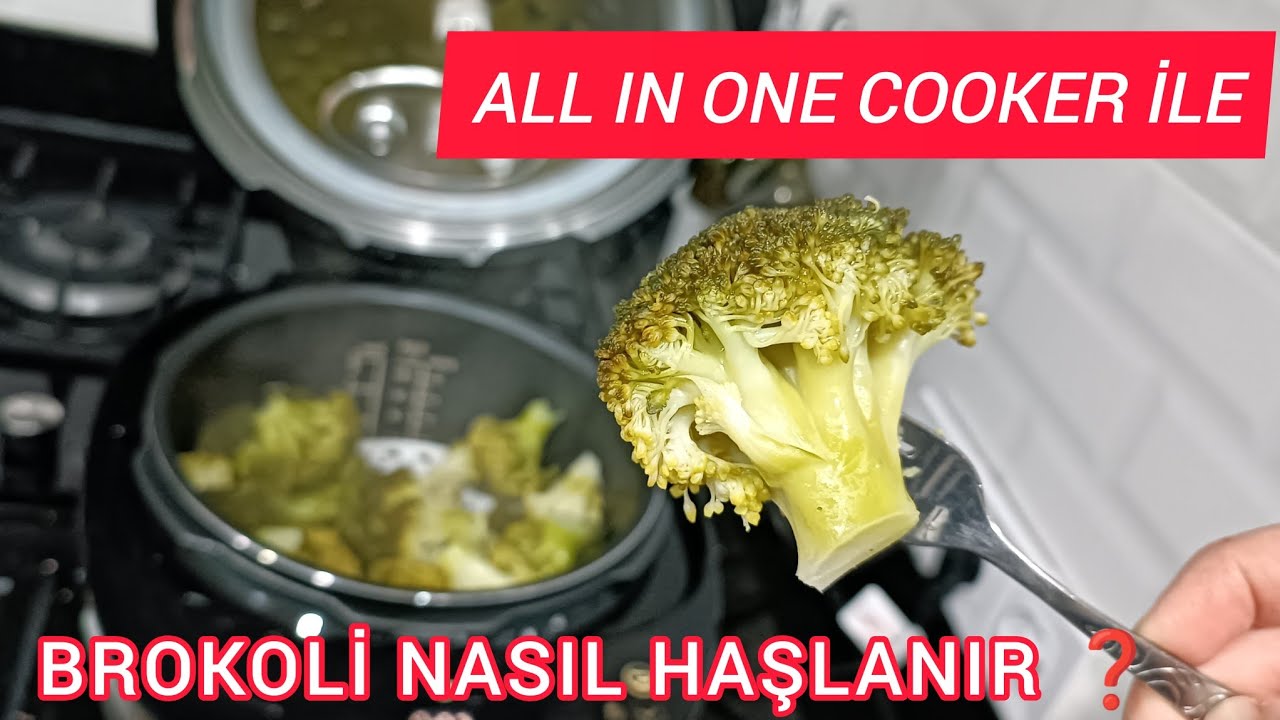 PHILIPS ALL IN ONE COOKER İLE BROKOLİ NASİL HAŞLANIR ❓