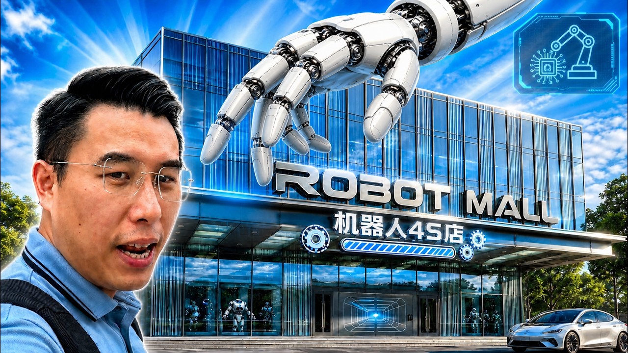 The future of CHINA is already here: the world's first ROBOT store!