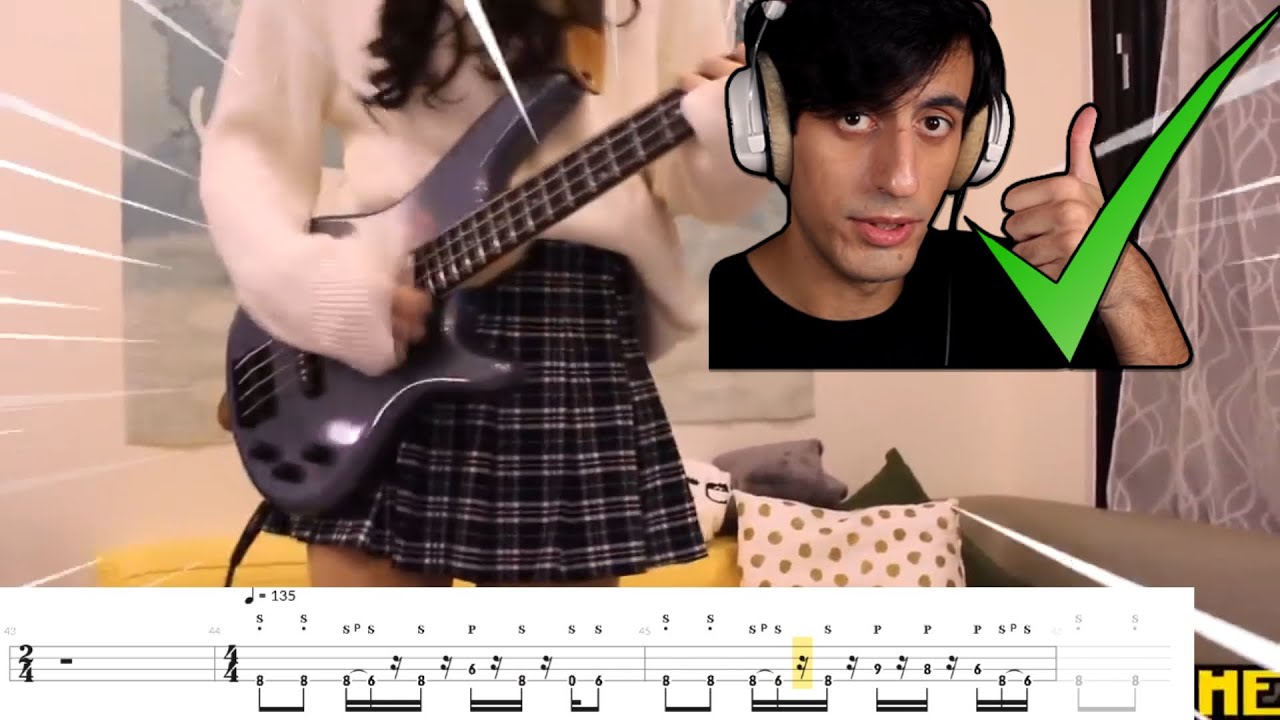 Davie504 VS AnimeBassMe Bass Battle (PlayAlong Tab)