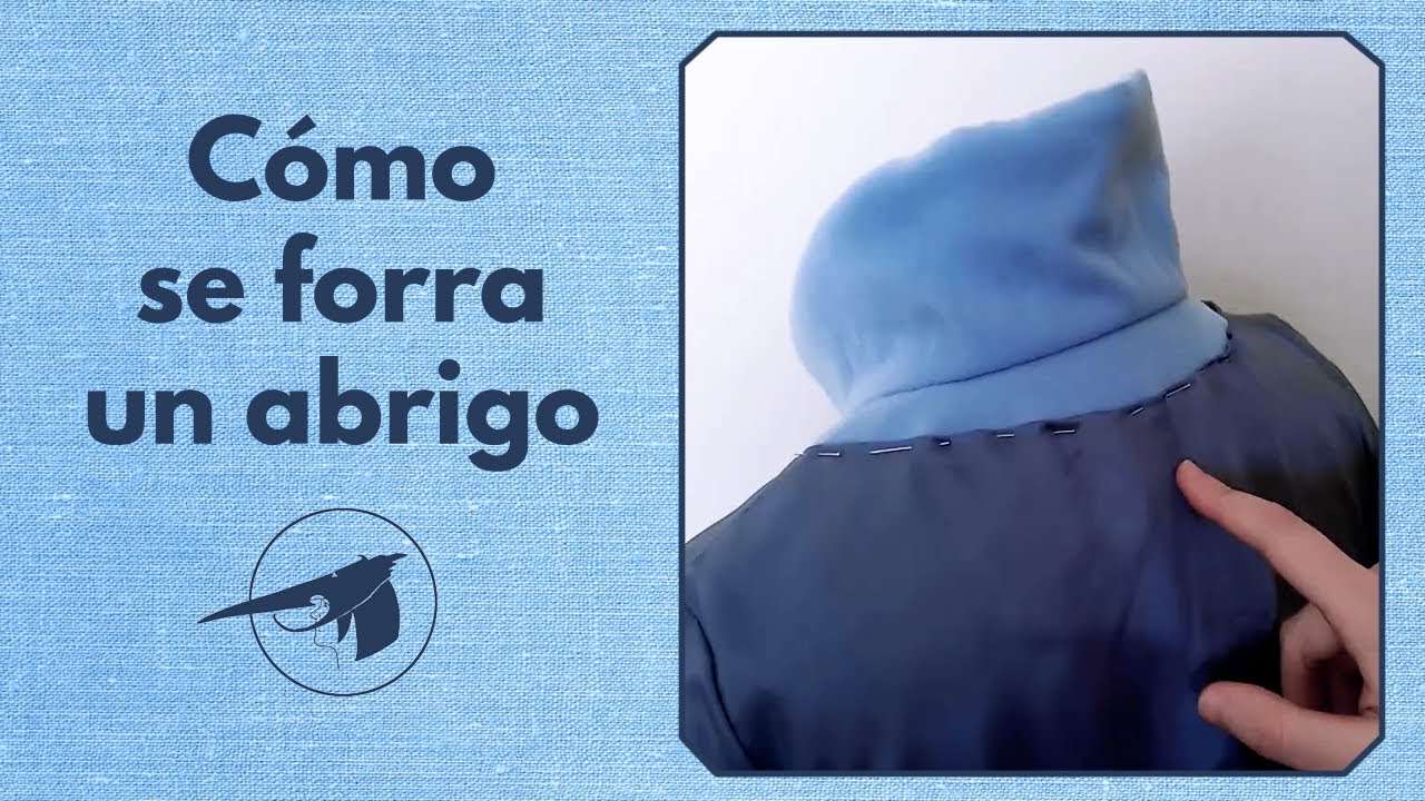 Cómo forrar un abrigo o chaqueta