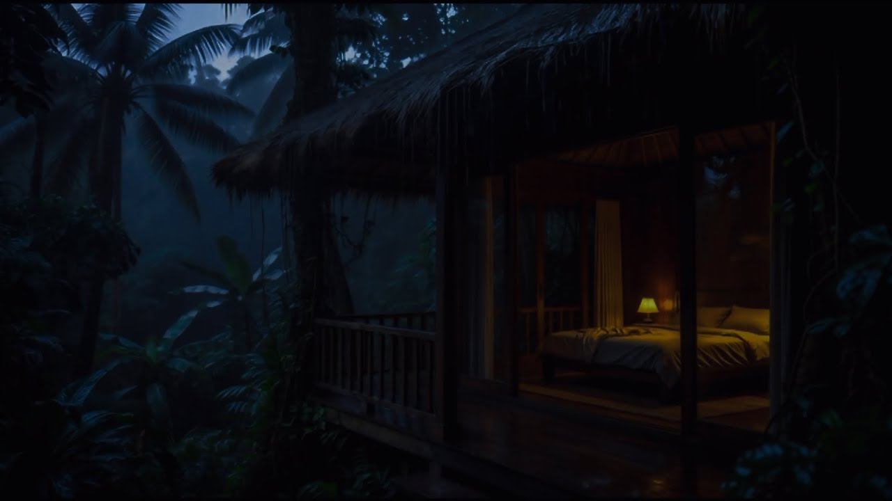 Quality Sleep with Heavy Rain | Goodbye Insomnia, Hello Deep Relief 🌧️💤