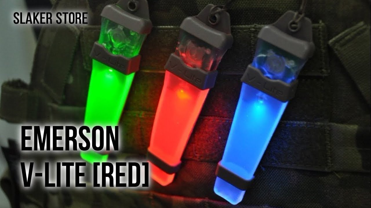 [EMERSON] СИГНАЛЬНЫЙ МАЯЧОК / V-LITE, DISTRESS MARKER (RED)