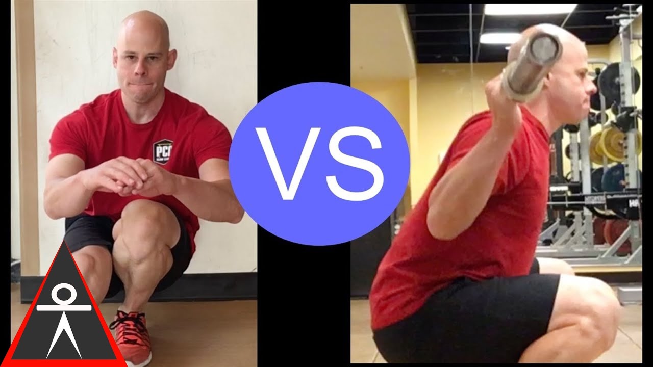 Weighted Squats vs Bodyweight Squats What You Need to Know