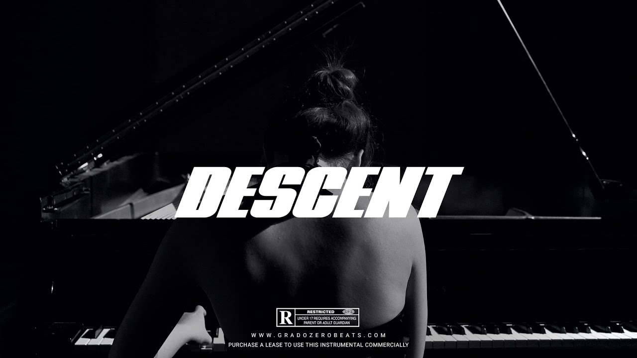 Ambient Sad PIANO Rap ZPU Type Beat Instrumental | DESCENT