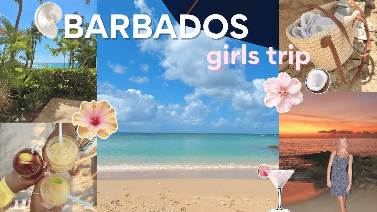 BARBADOS TRAVEL VLOG | girls trip 🥥🌴🌺🍍🌸