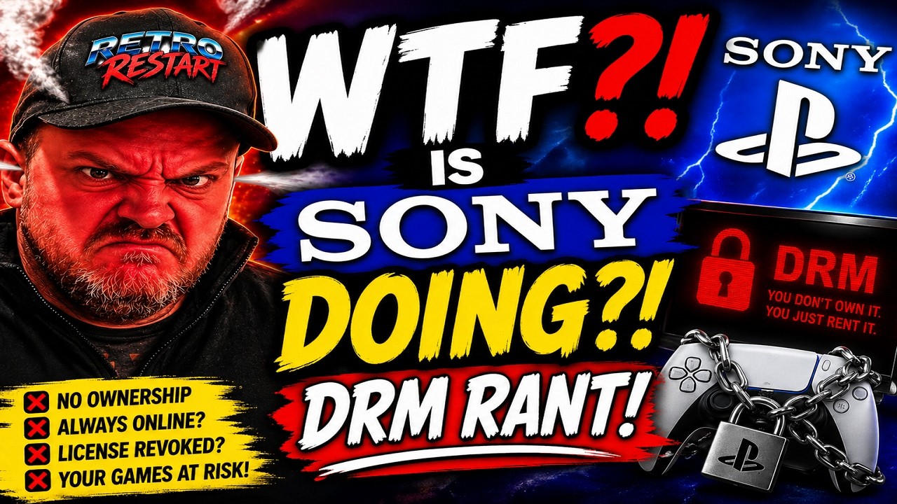 Sony Just Killed Ownership?! WTF DRM Rant!