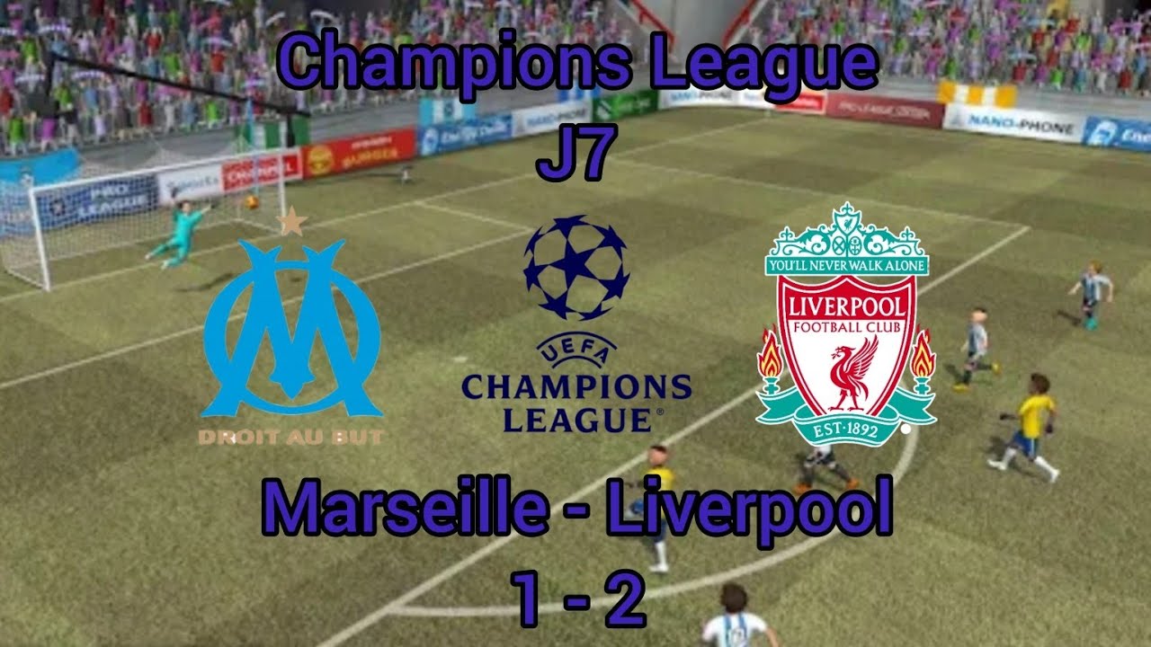 Pro League Soccer/ Marseille - Liverpool/ Champions League - J7