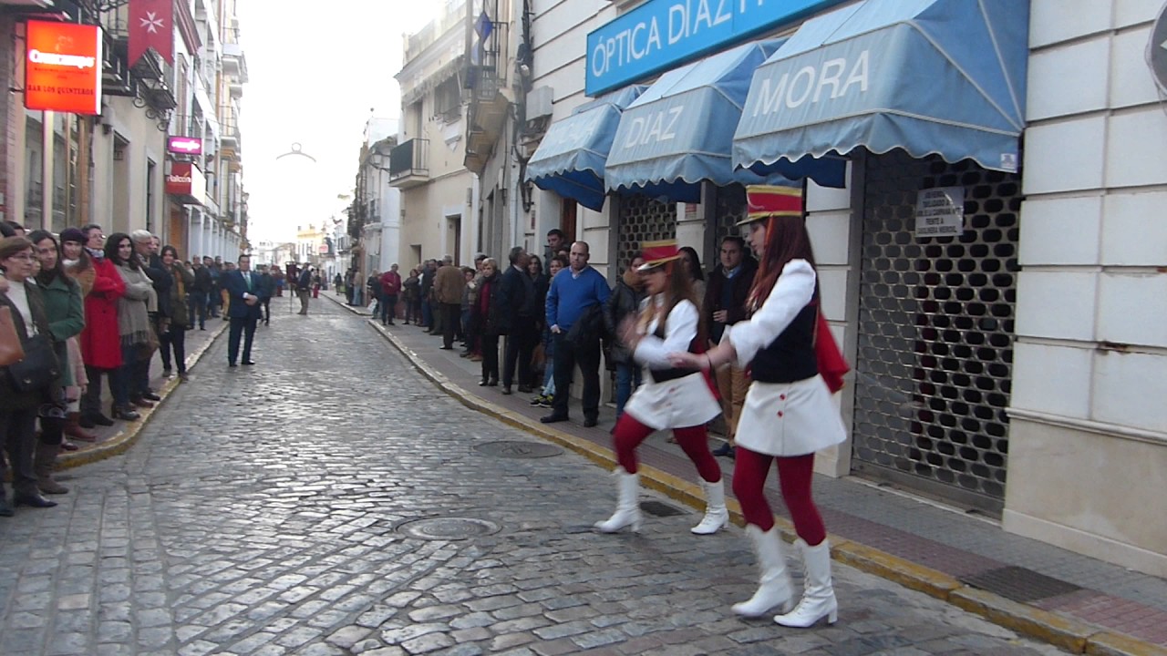 Mayorettes Agrupación Musical Virgen del Carmen de Durcal. "Carmen y Helem"