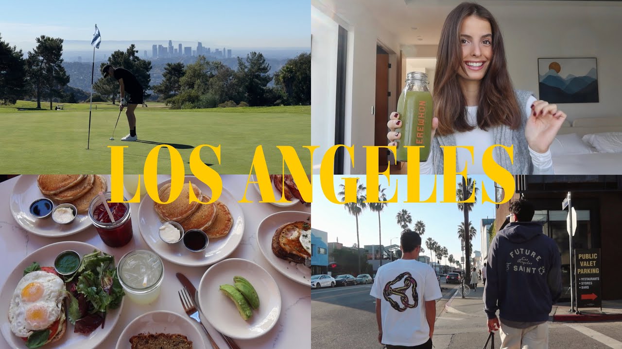 LOS ANGELES : a break during world tour