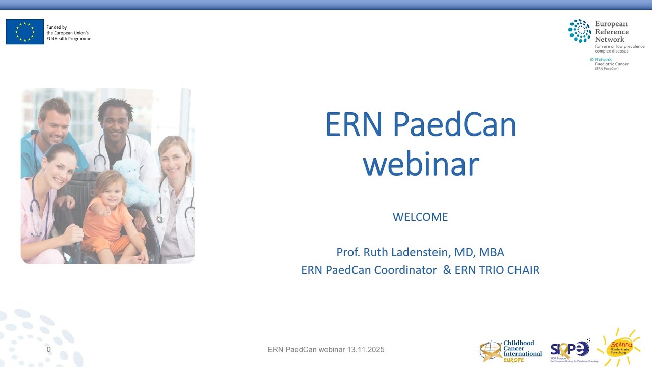 ERN PaedCan November 2025 Webinar - Network Updates