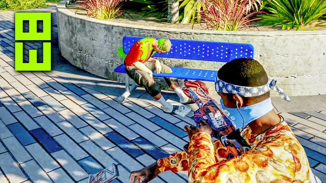 PAINTBALL GUN CHALLENGE in Watch Dogs 2!