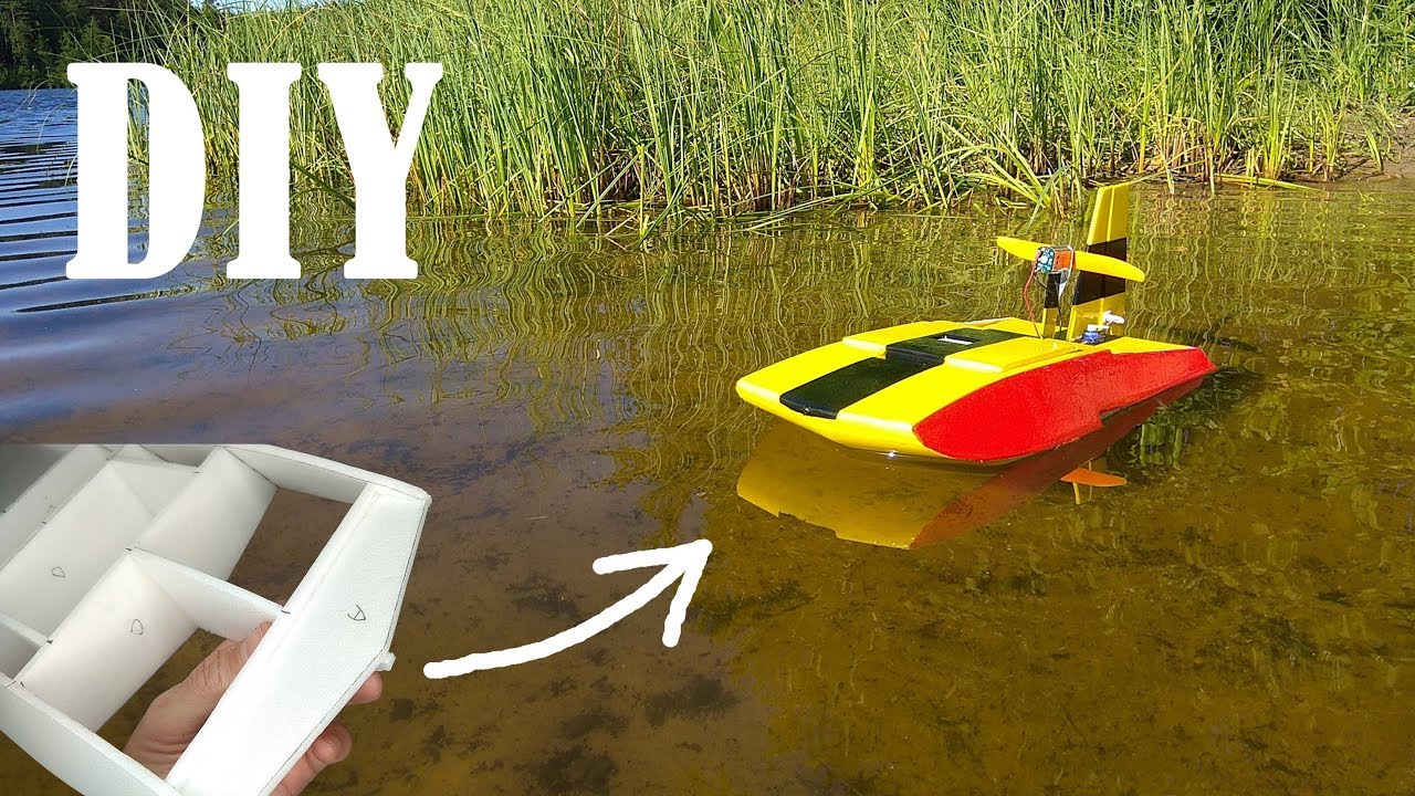 How to make RC Air Boat at home DIY