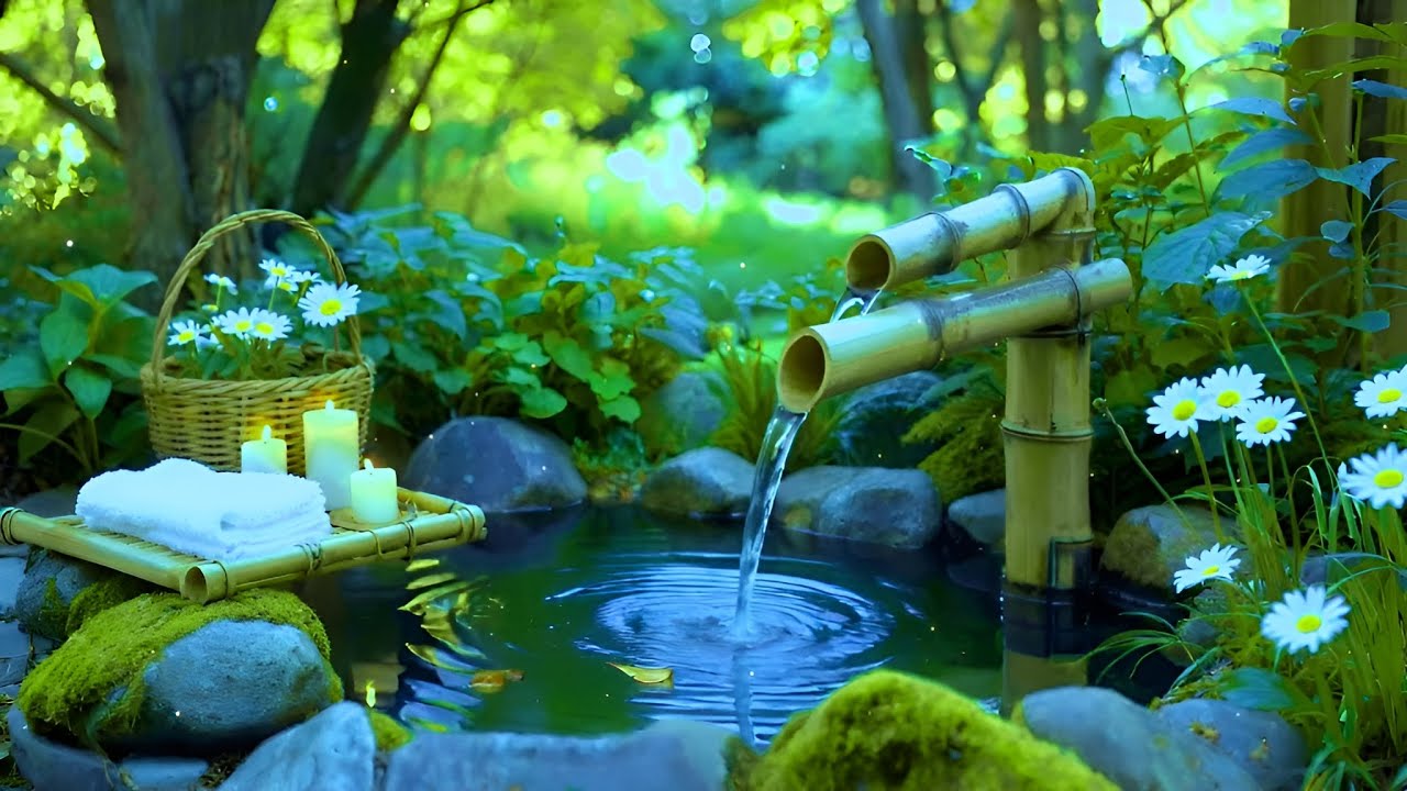Relaxing Piano Sleep Music + Water Sounds 🍃 Insomnia Relief, Calm Anxiety & Depression