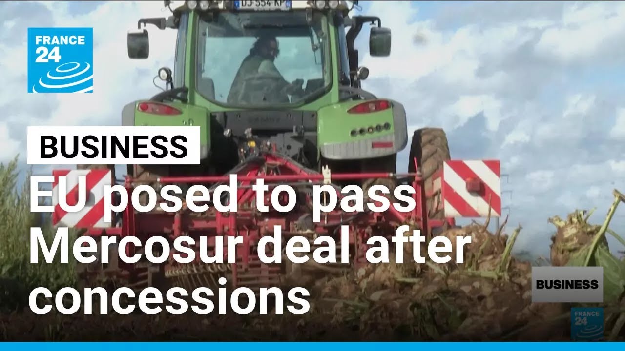 EU set to pass Mercosur deal after last-ditch concessions seem to convince Italy • FRANCE 24