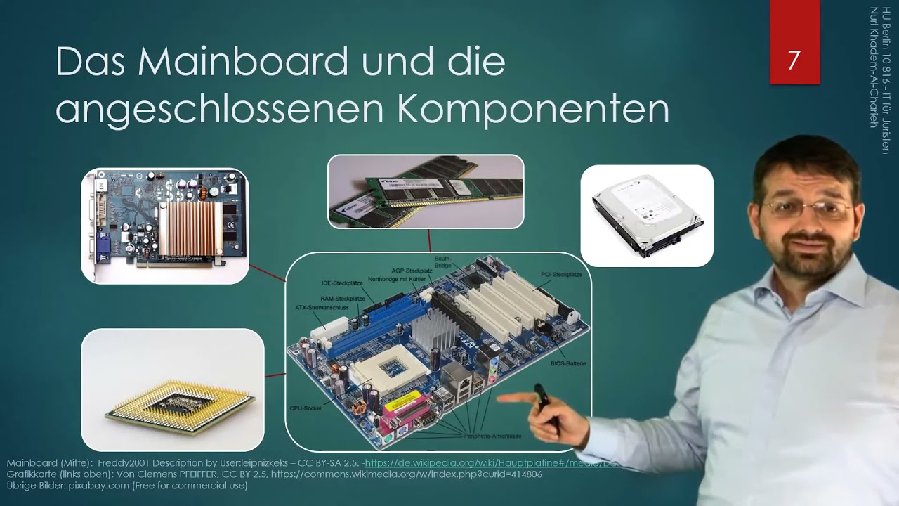 Einführung - Aufbau eines Computers - IT für Juristen #1
