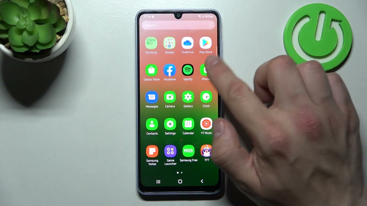 How to Restore Phone Icon to Home Screen in Samsung Galaxy A33?