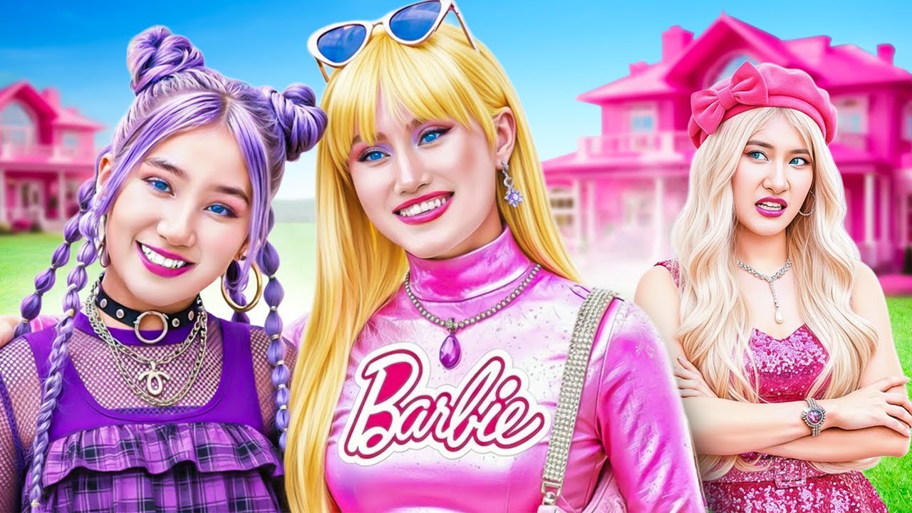 Barbie Family Adopted Poor Bratz! Barbie! My Mom Loves Bratz Sister More Than Me