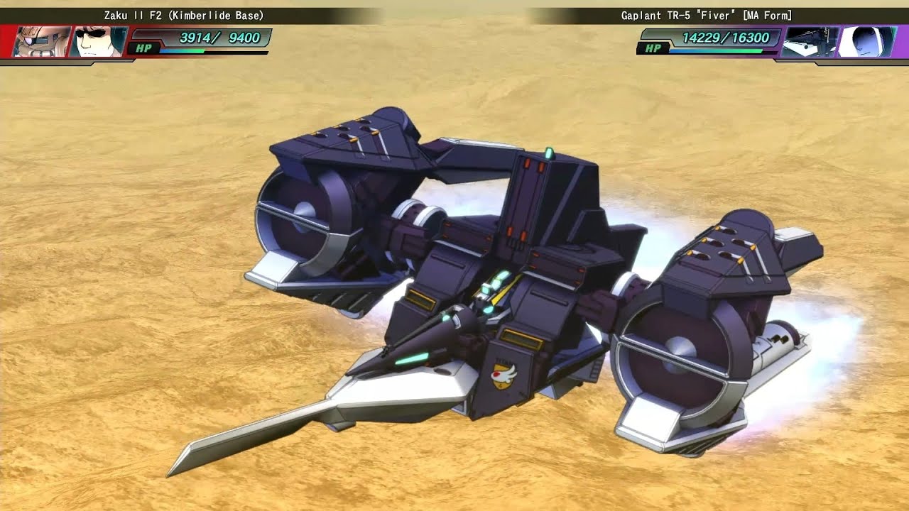 SD Gundam G Gen Genesis - ORX-005 Gaplant TR-5 [Fiver] [MA Mode] (Titans Enhanced Human Pilot (0087)