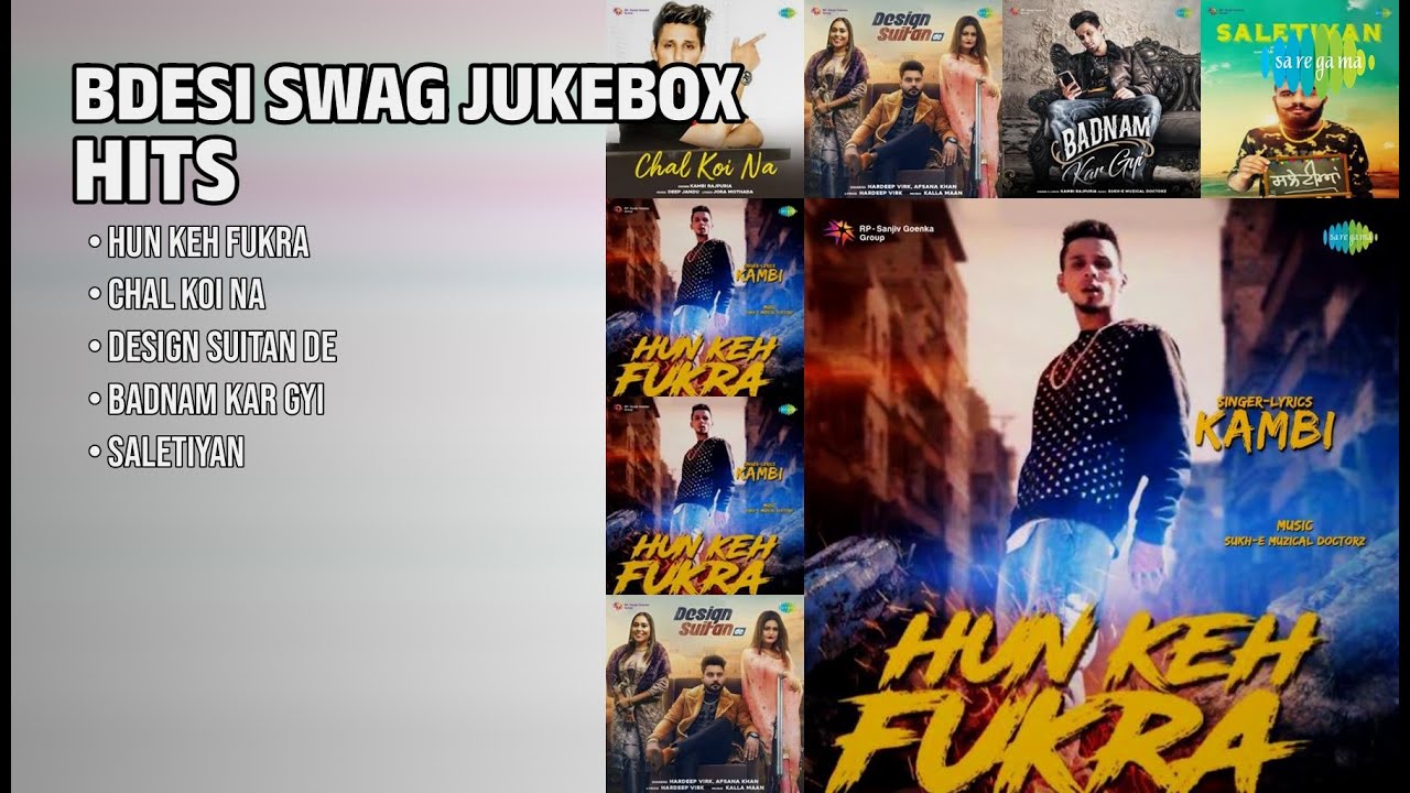 Soulful Punjabi Jukebox Classics | Kambi Songs | Hun Keh Fukra | Chal Koi Na | Design Suitan De