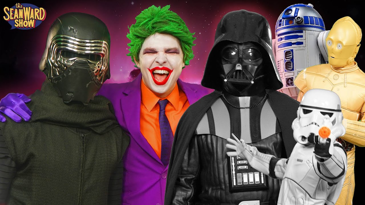 JOKER vs STAR WARS - Darth Vader's New Apprentice - Epic Parody! The Sean Ward Show
