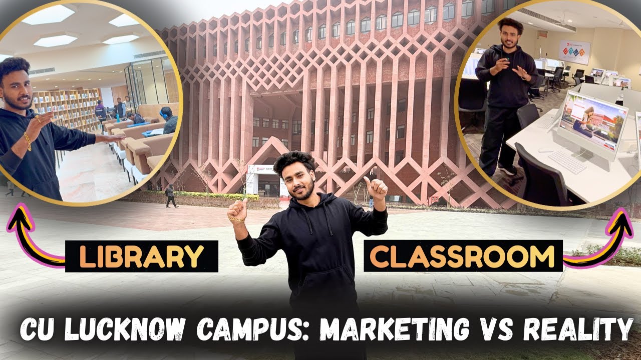 Chandigarh University Lucknow Campus Tour + Student Review 🎓