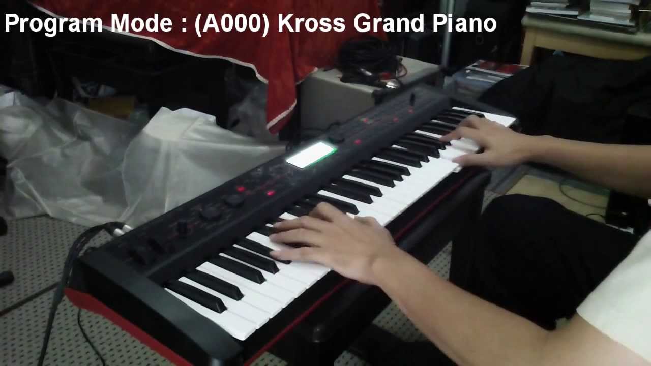 Korg Kross  Piano & EP.