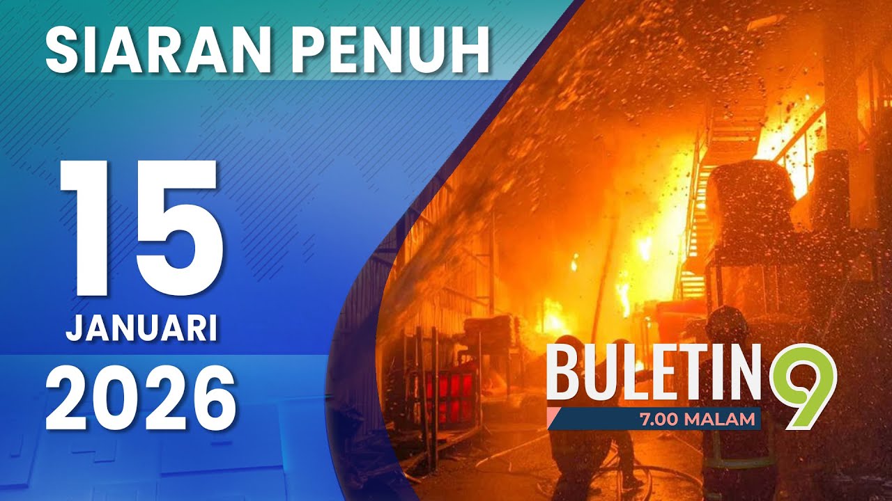 3 Mayat Ditemui Dalam Kebakaran 4 Kilang | Buletin TV9, 15 Januari 2026