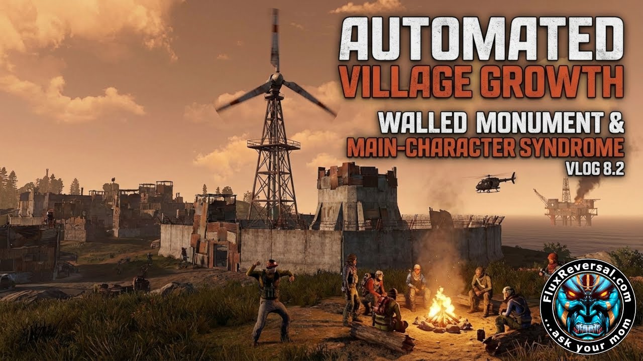 Automated Village Growth: Walled Monument & The Main-Character Syndrome Problem (VVLOG 8.2)