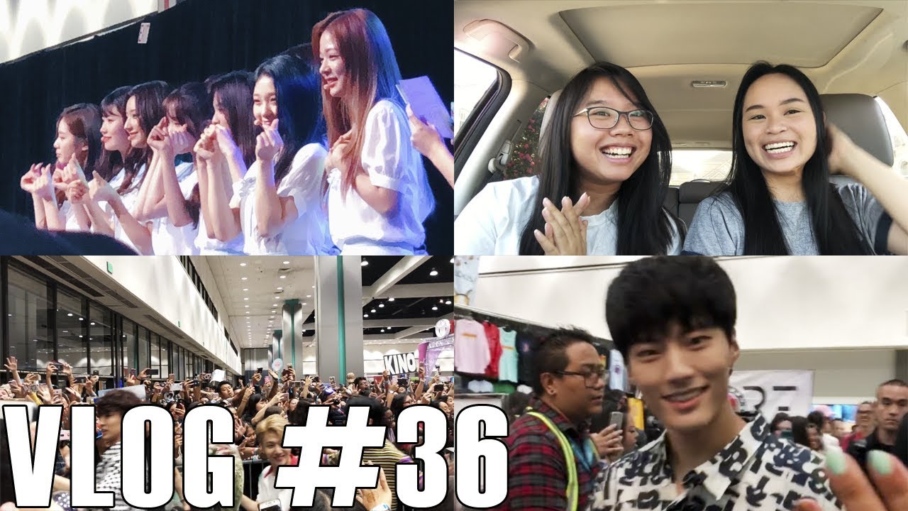 VLOG #36 EYE CONTACT WITH IDOLS | 105DEGREES goes to KCON LA 2018 (Part 3 of 3)