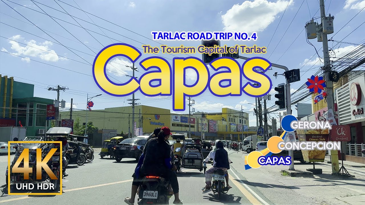 Tarlac Road Trip No. 4 CAPAS  | The Richest Municipality of Tarlac | Central Luzon Philippines | 4K