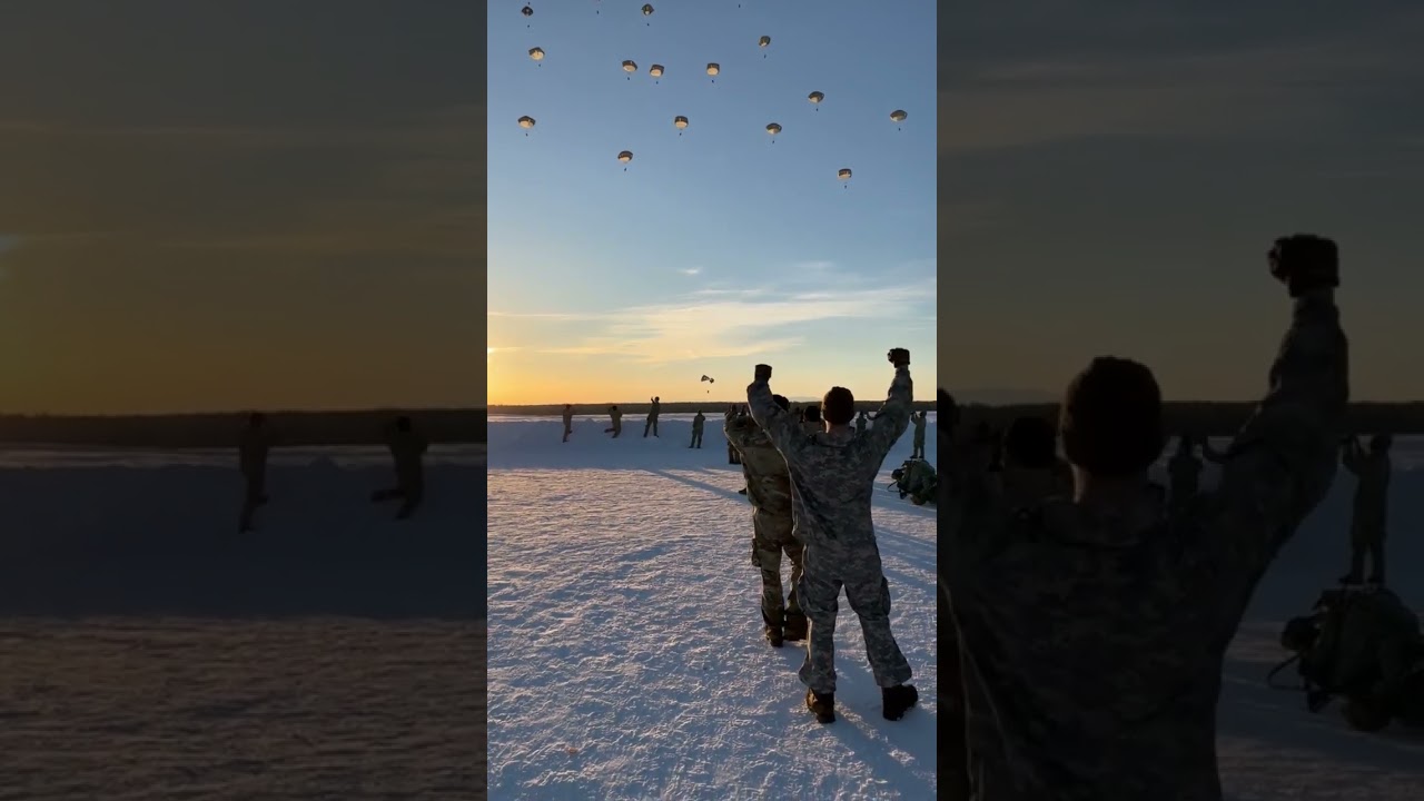 US soldier forced to deploy reserve parachute