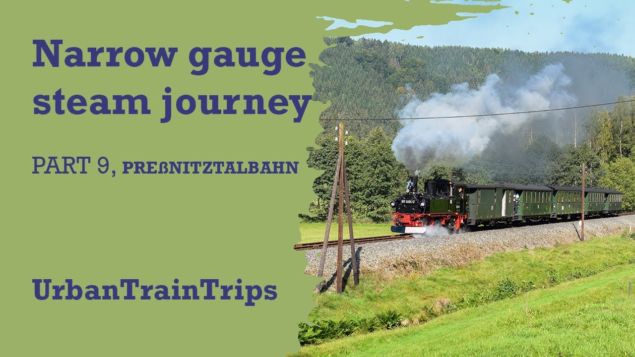 Narrow gauge steam journey part 9, Smalspoor stoomreis deel 9, Schmalspurdampf Reise Tiel 9